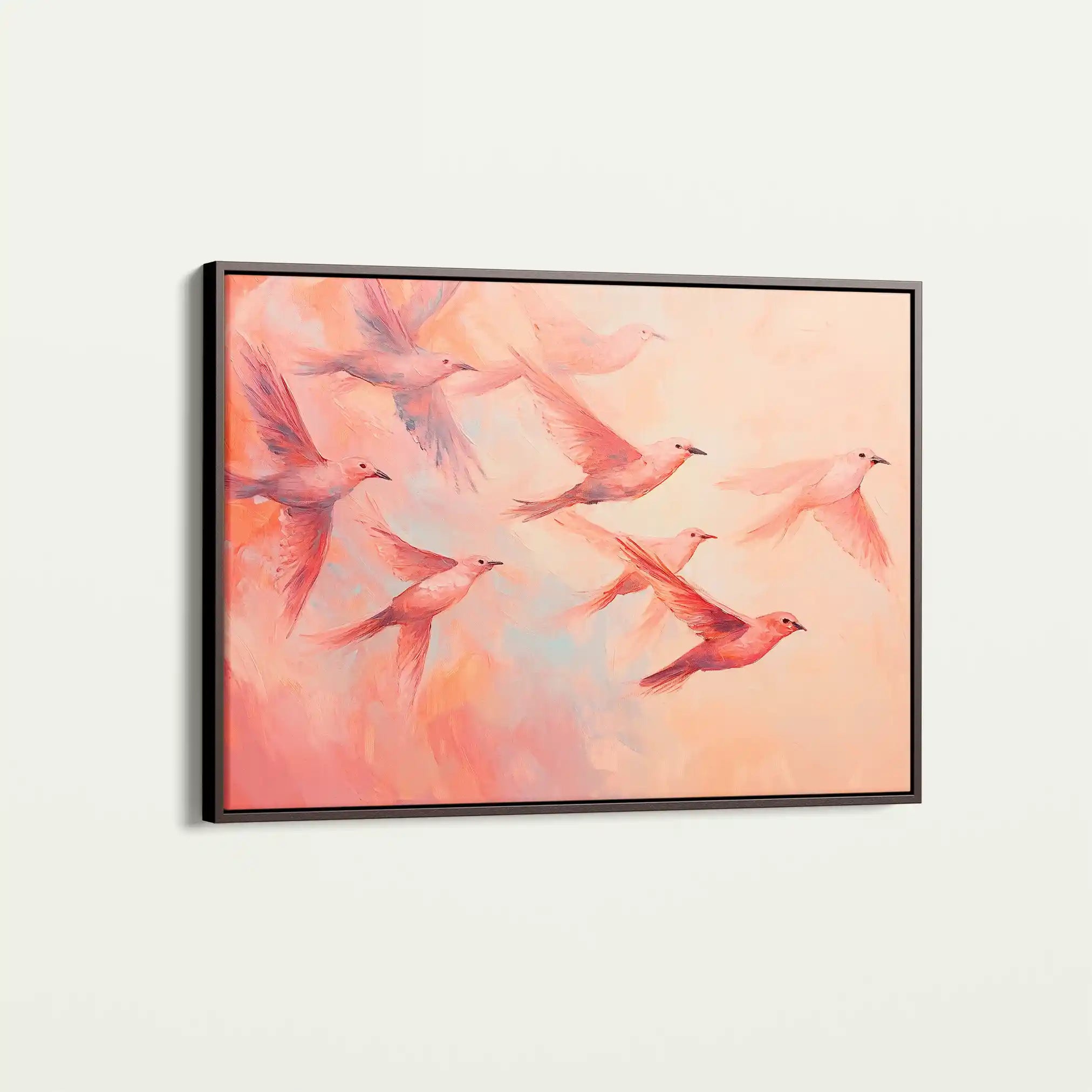 Animals 091 Canvas Art 60 x 40 cm / Black