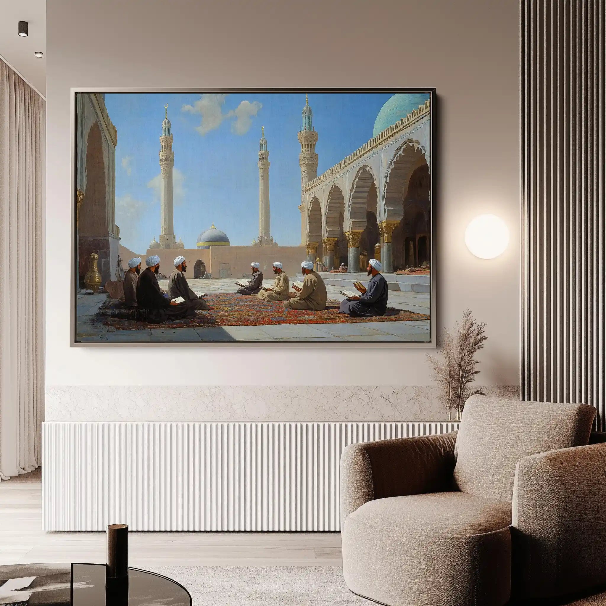 Orientalist 091 Canvas Art 60 x 40 cm / Black
