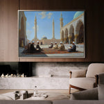 Orientalist 091 Canvas Art 60 x 40 cm / Black