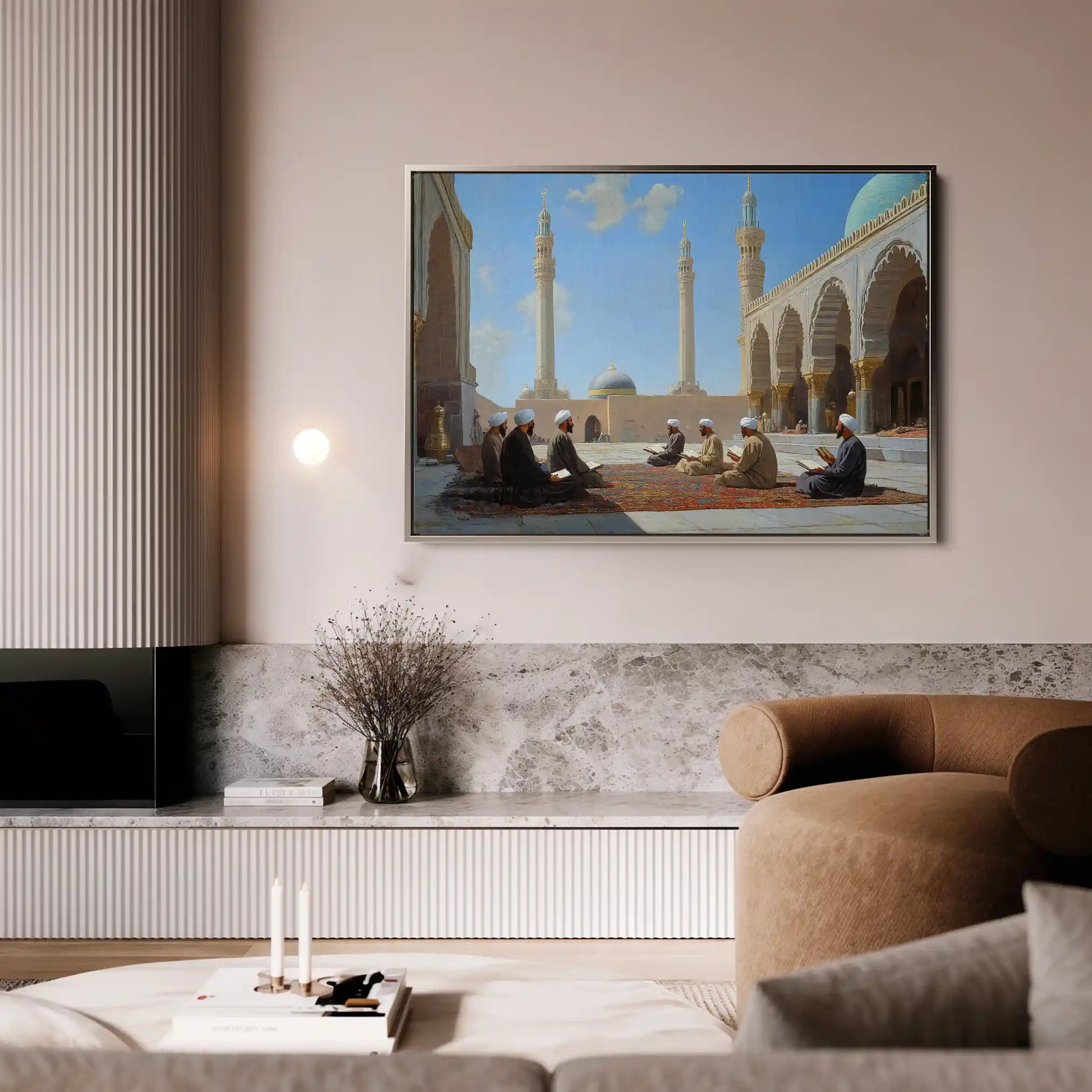 Orientalist 091 Canvas Art 60 x 40 cm / Black