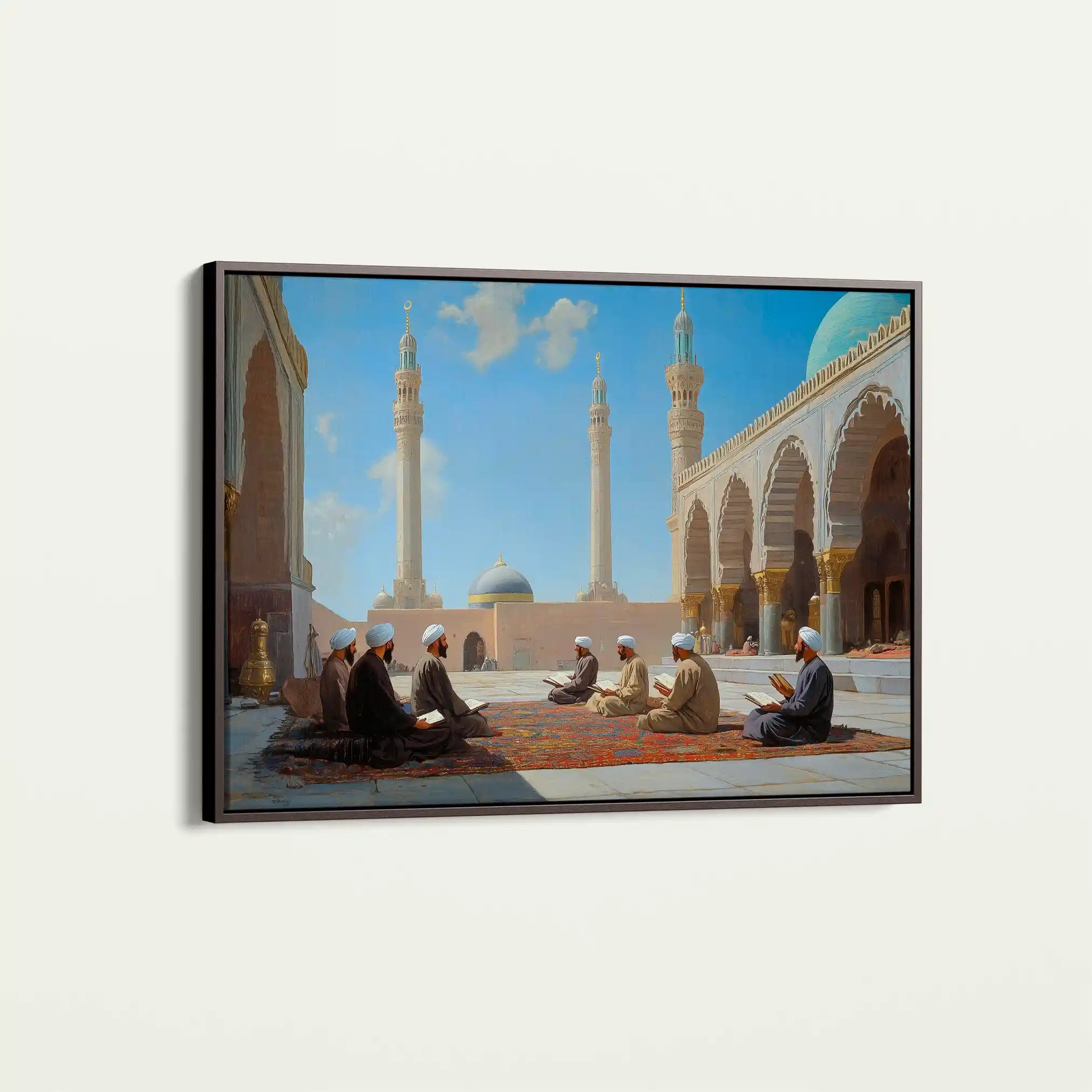 Orientalist 091 Canvas Art 60 x 40 cm / Black