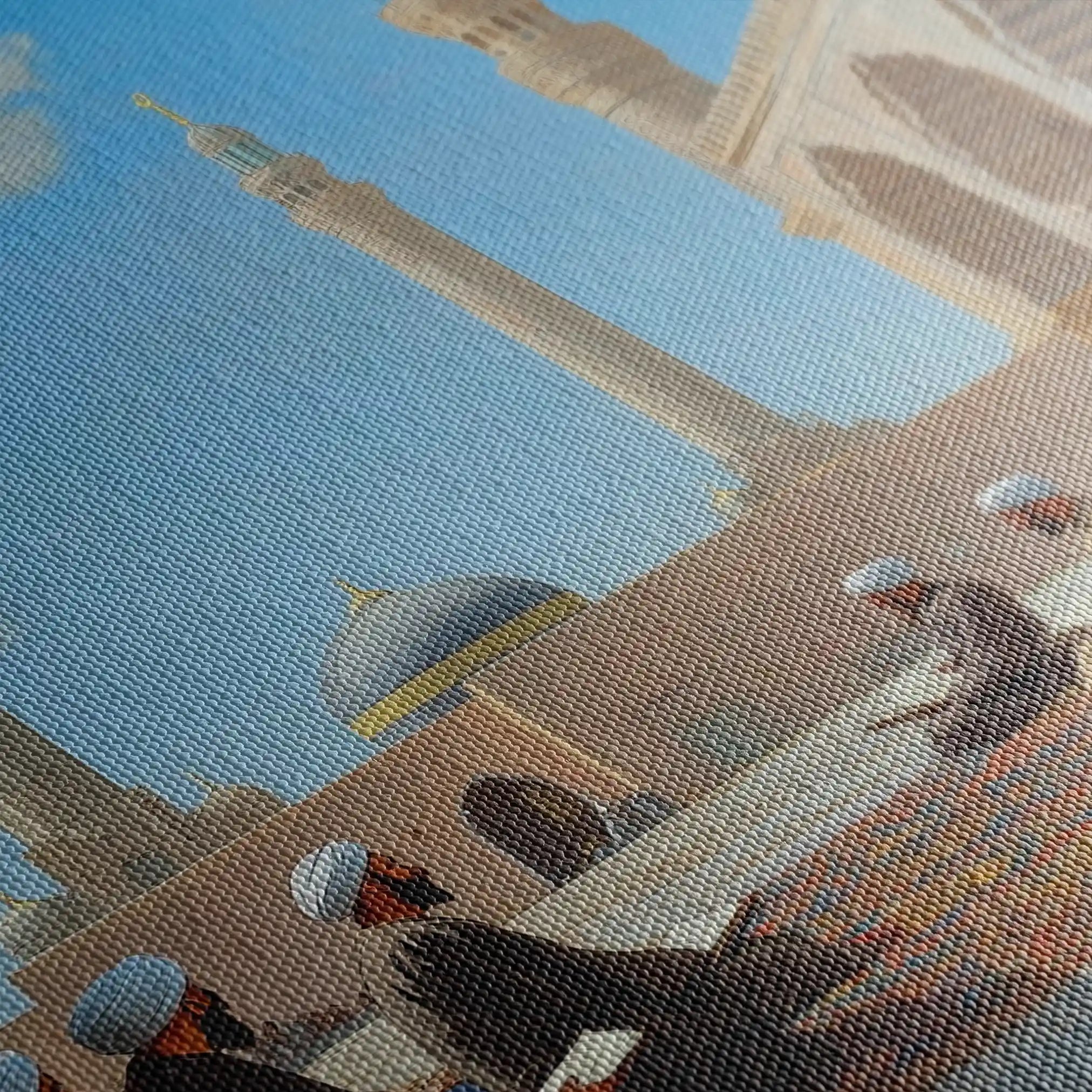 Orientalist 091 Canvas Art 60 x 40 cm / Black