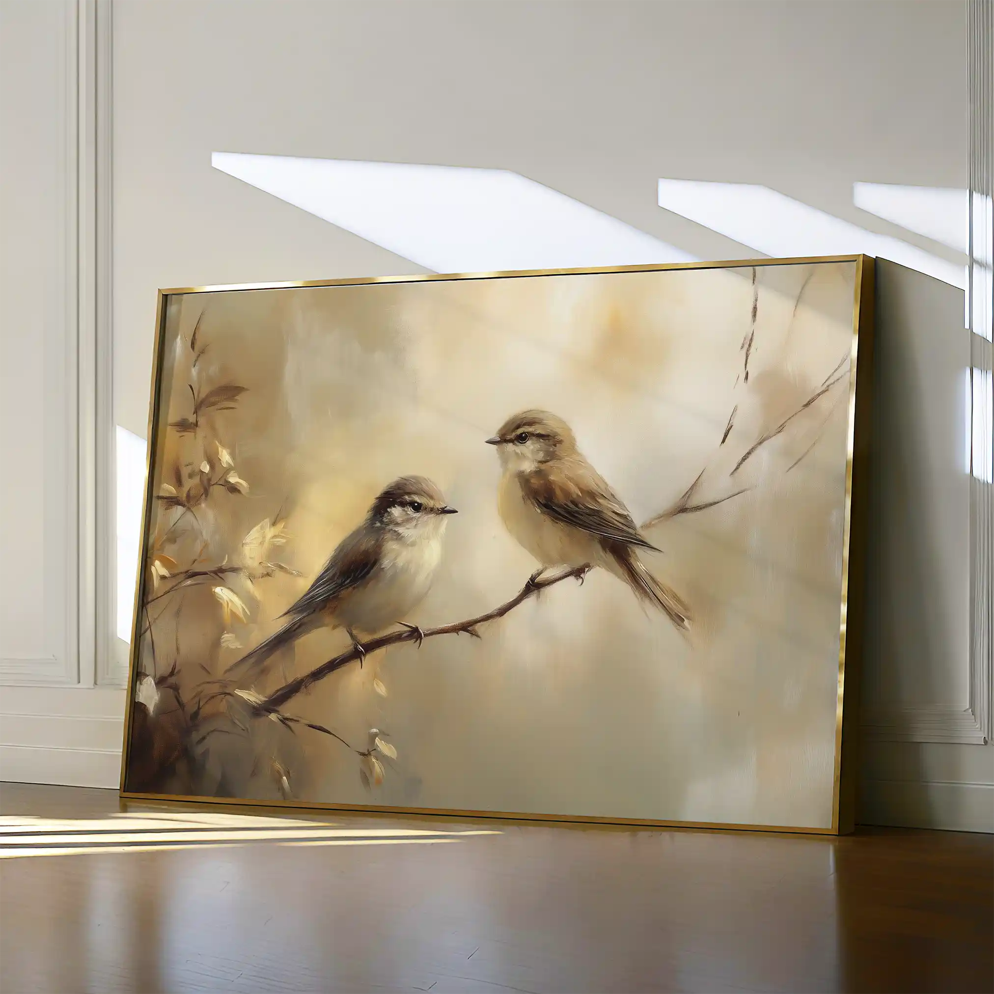 Animals 092 Canvas Art 60 x 40 cm / Black