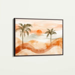 Boho 092 Canvas Art 60 x 40 cm / Black