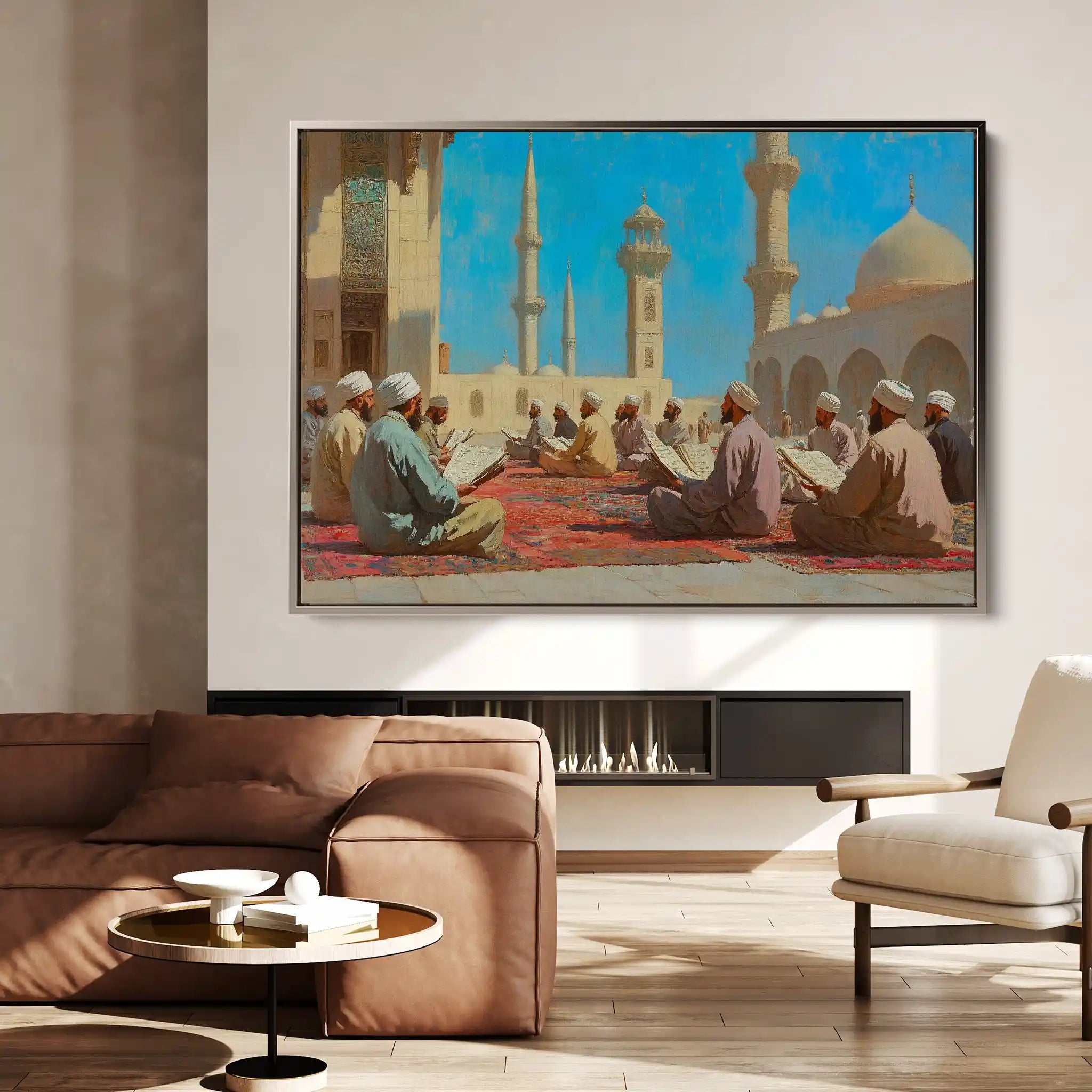 Orientalist 092 Canvas Art 60 x 40 cm / Black
