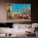 Orientalist 092 Canvas Art 60 x 40 cm / Black