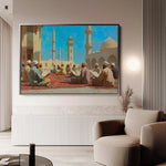 Orientalist 092 Canvas Art 60 x 40 cm / Black