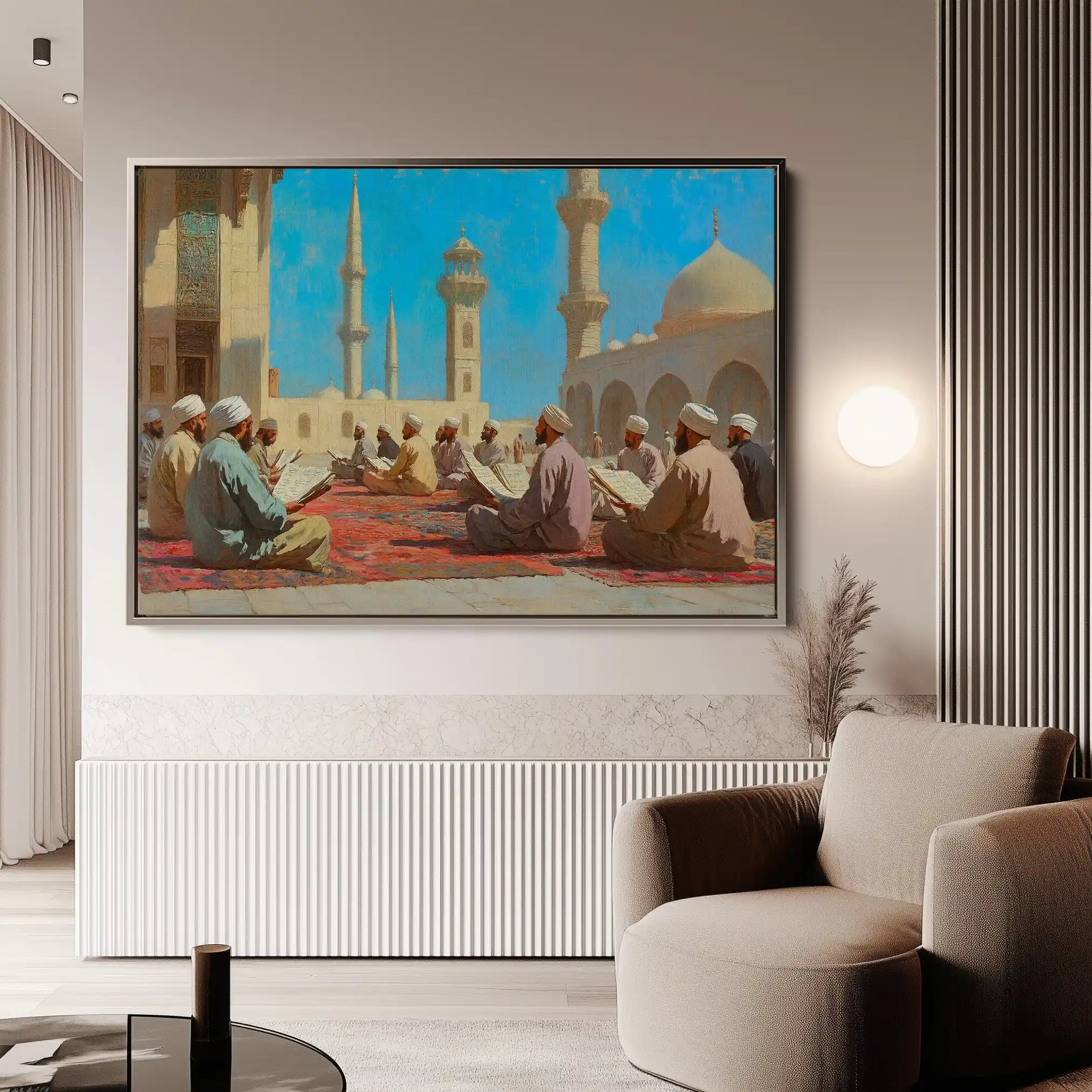 Orientalist 092 Canvas Art 60 x 40 cm / Black