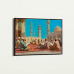 Orientalist 092 Canvas Art 60 x 40 cm / Black
