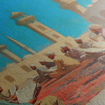 Orientalist 092 Canvas Art 60 x 40 cm / Black