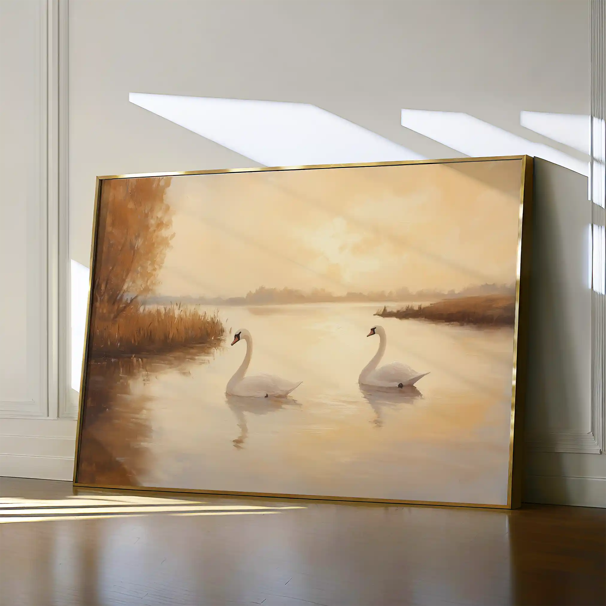 Animals 094 Canvas Art 60 x 40 cm / Black