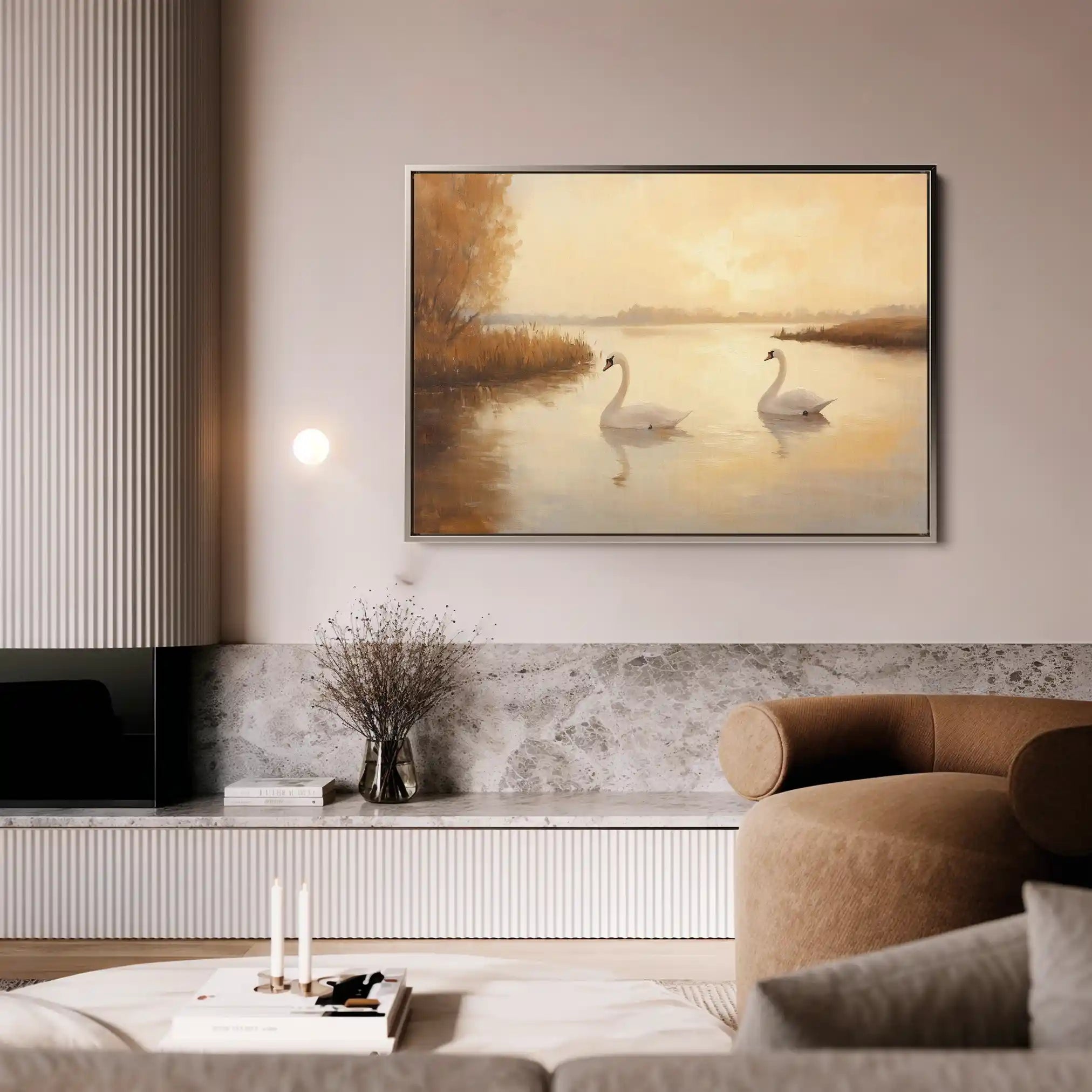 Animals 094 Canvas Art 60 x 40 cm / Black