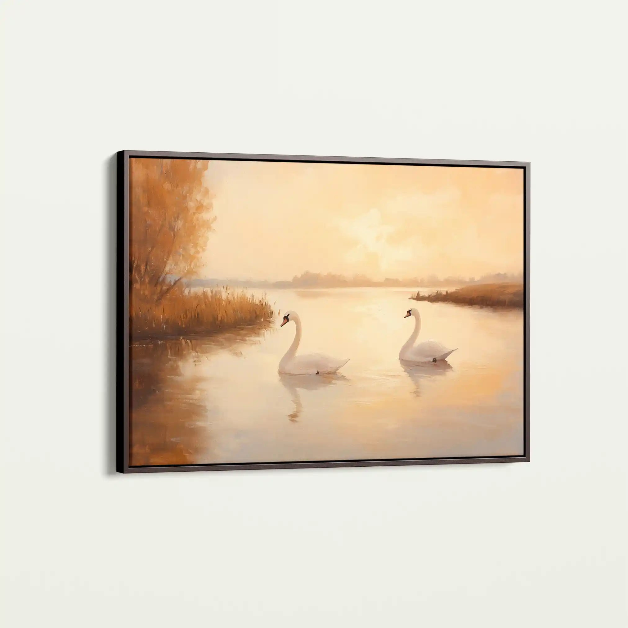 Animals 094 Canvas Art 60 x 40 cm / Black