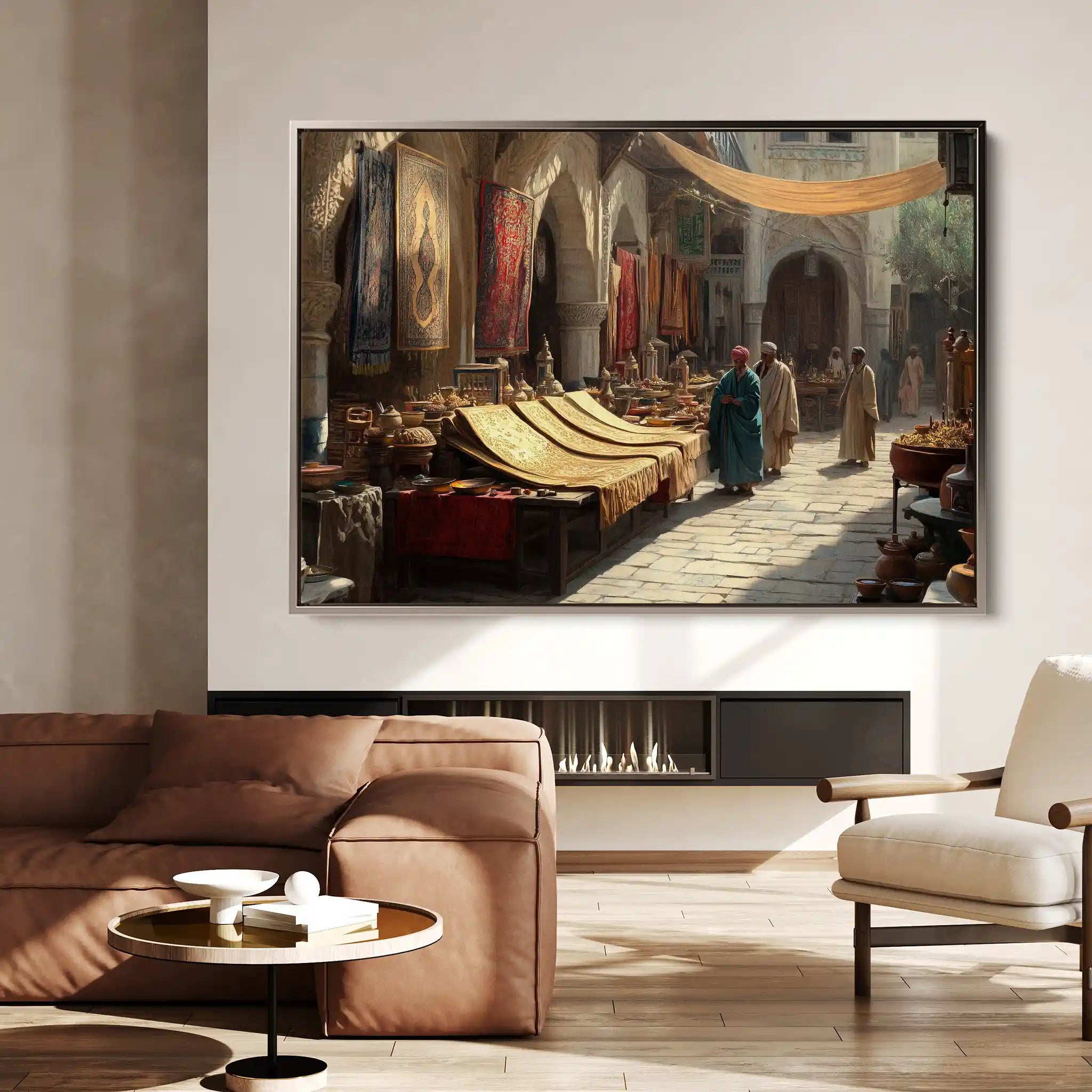 Orientalist 094 Canvas Art 60 x 40 cm / Black
