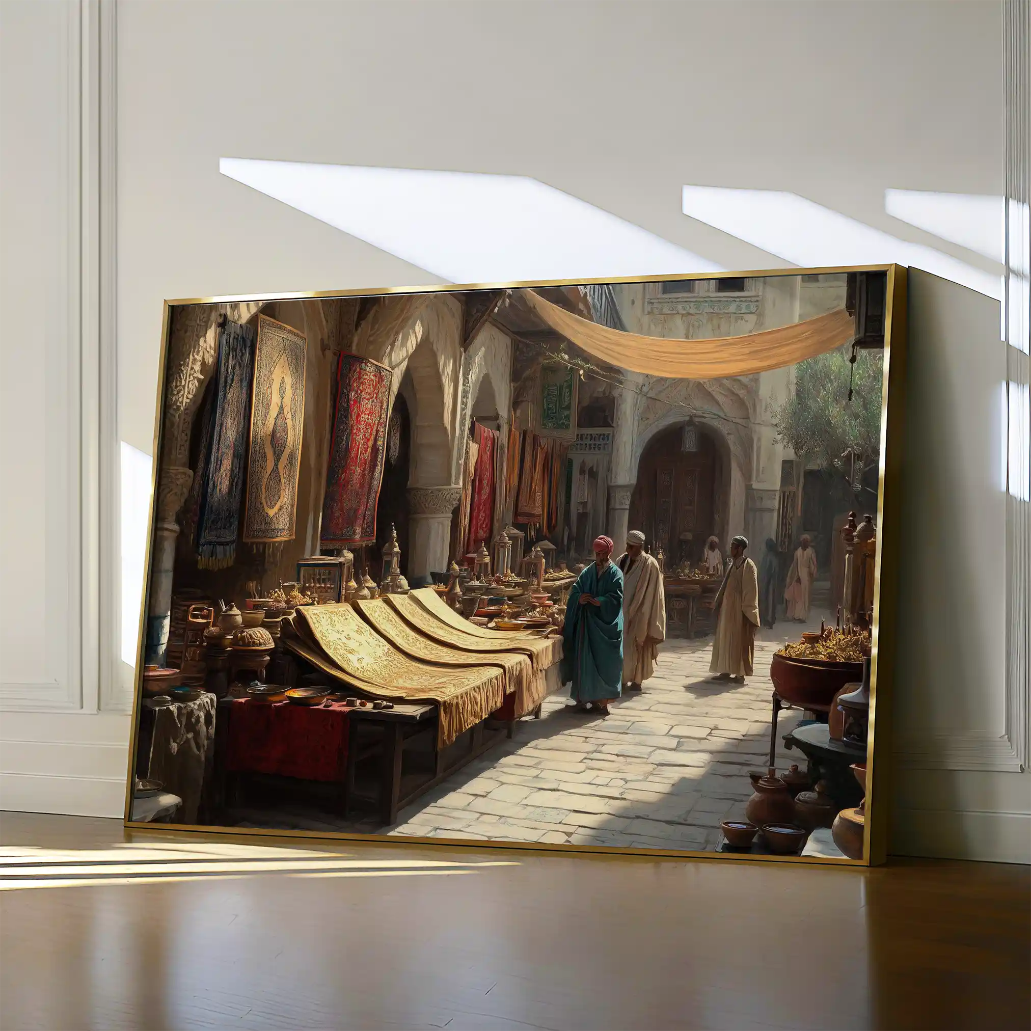 Orientalist 094 Canvas Art 60 x 40 cm / Black