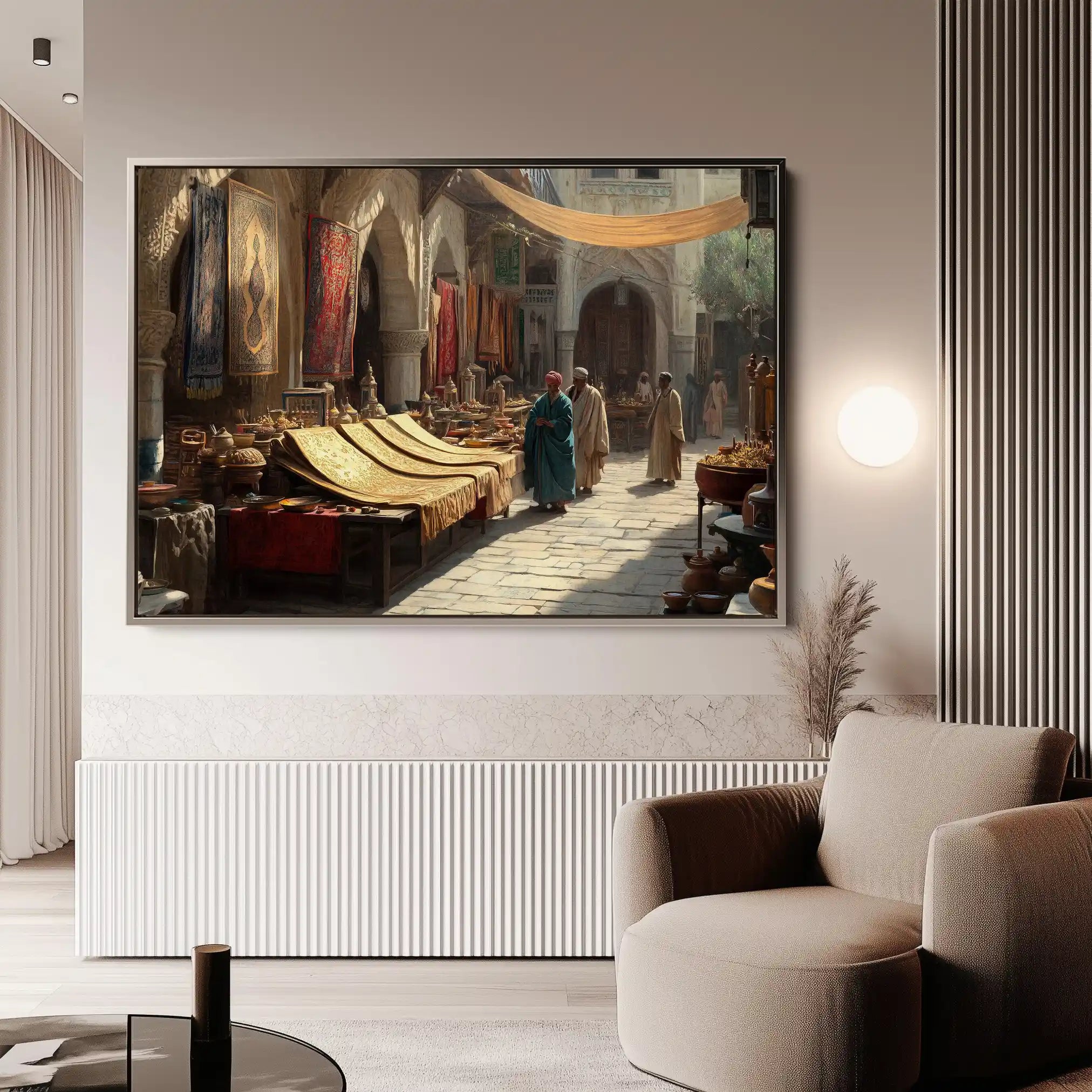 Orientalist 094 Canvas Art 60 x 40 cm / Black