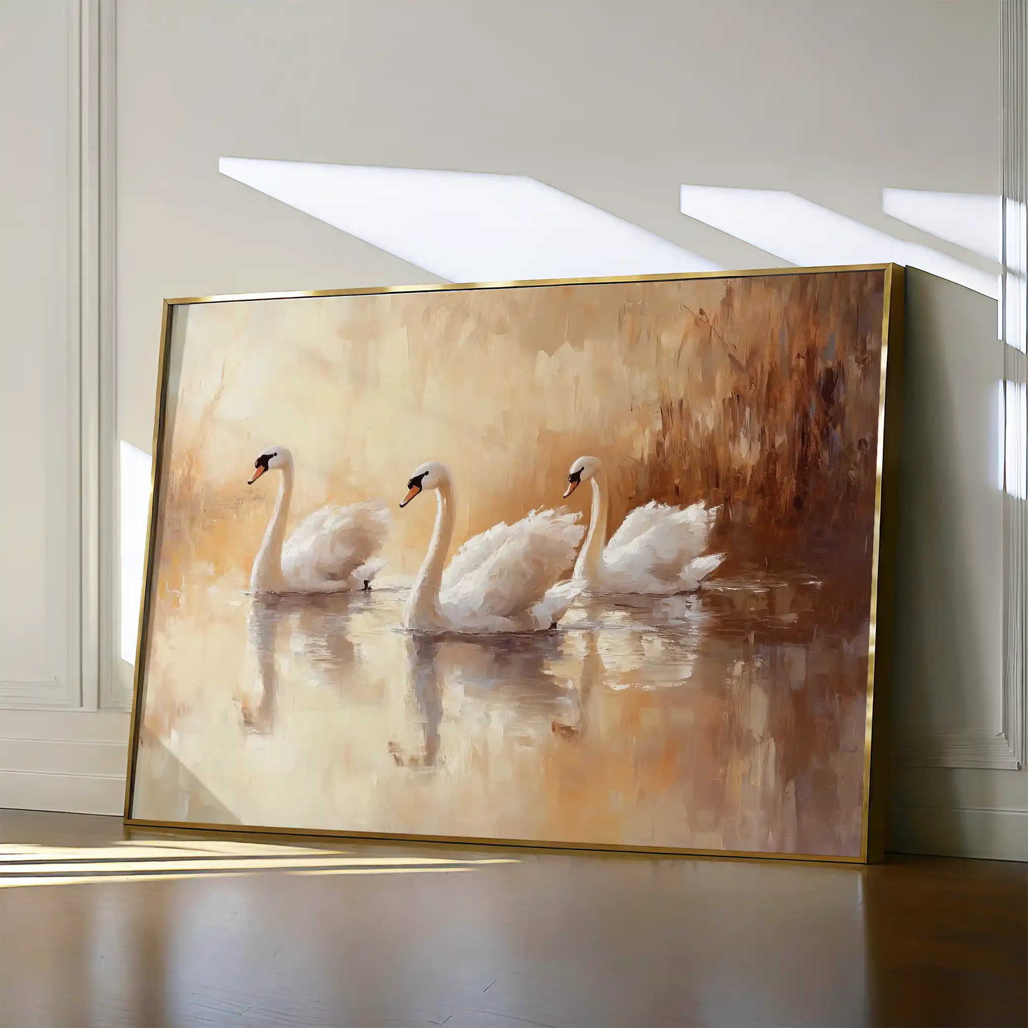 Animals 095 Canvas Art 60 x 40 cm / Black