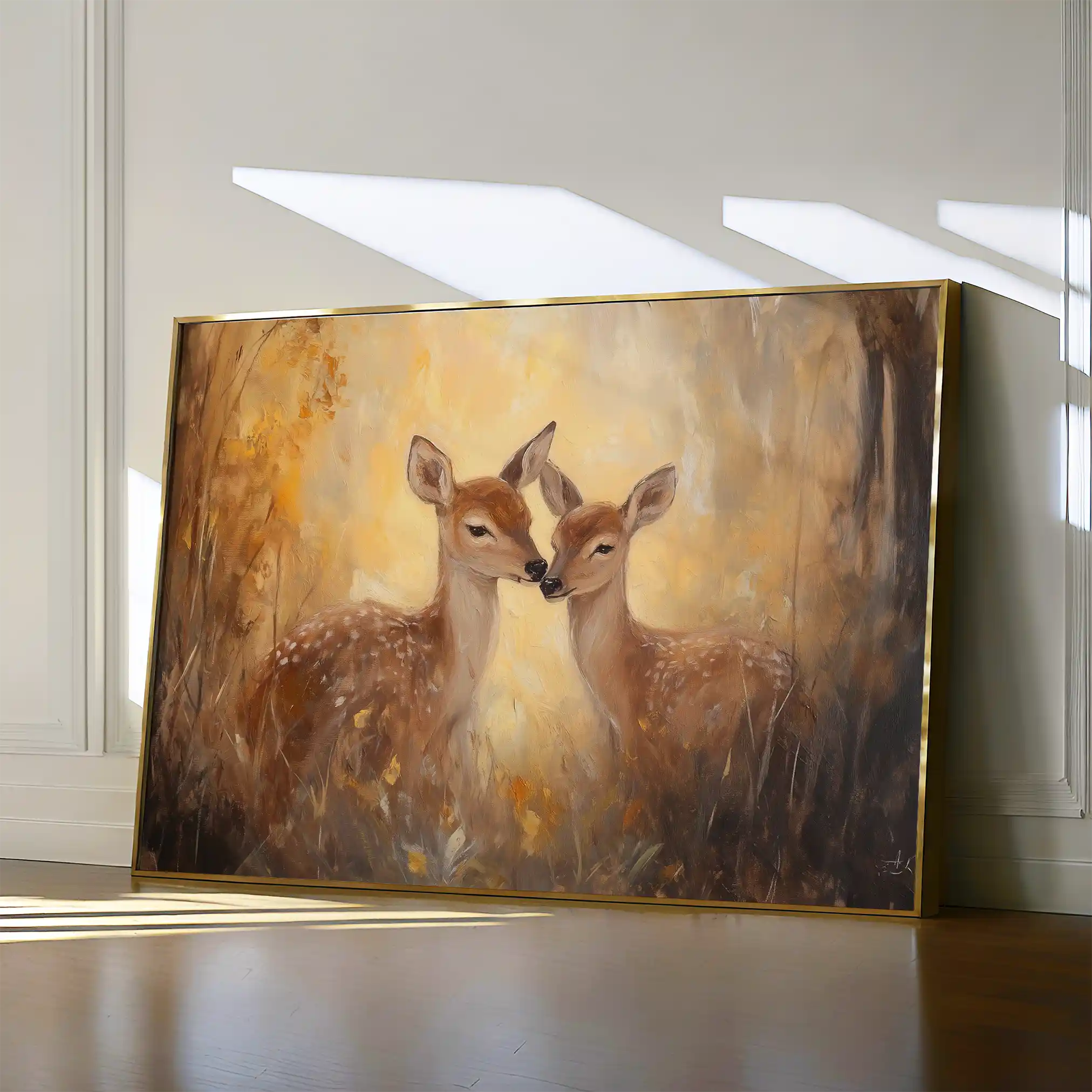 Animals 096 Canvas Art 60 x 40 cm / Black