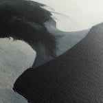 Portrait 096 Canvas Art 60 x 40 cm / Black