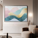 Boho 097 Canvas Art 60 x 40 cm / Black