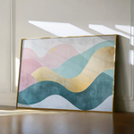 Boho 097 Canvas Art 60 x 40 cm / Black