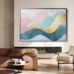 Boho 097 Canvas Art 60 x 40 cm / Black