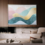 Boho 097 Canvas Art 60 x 40 cm / Black