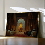 Orientalist 097 Canvas Art 60 x 40 cm / Black