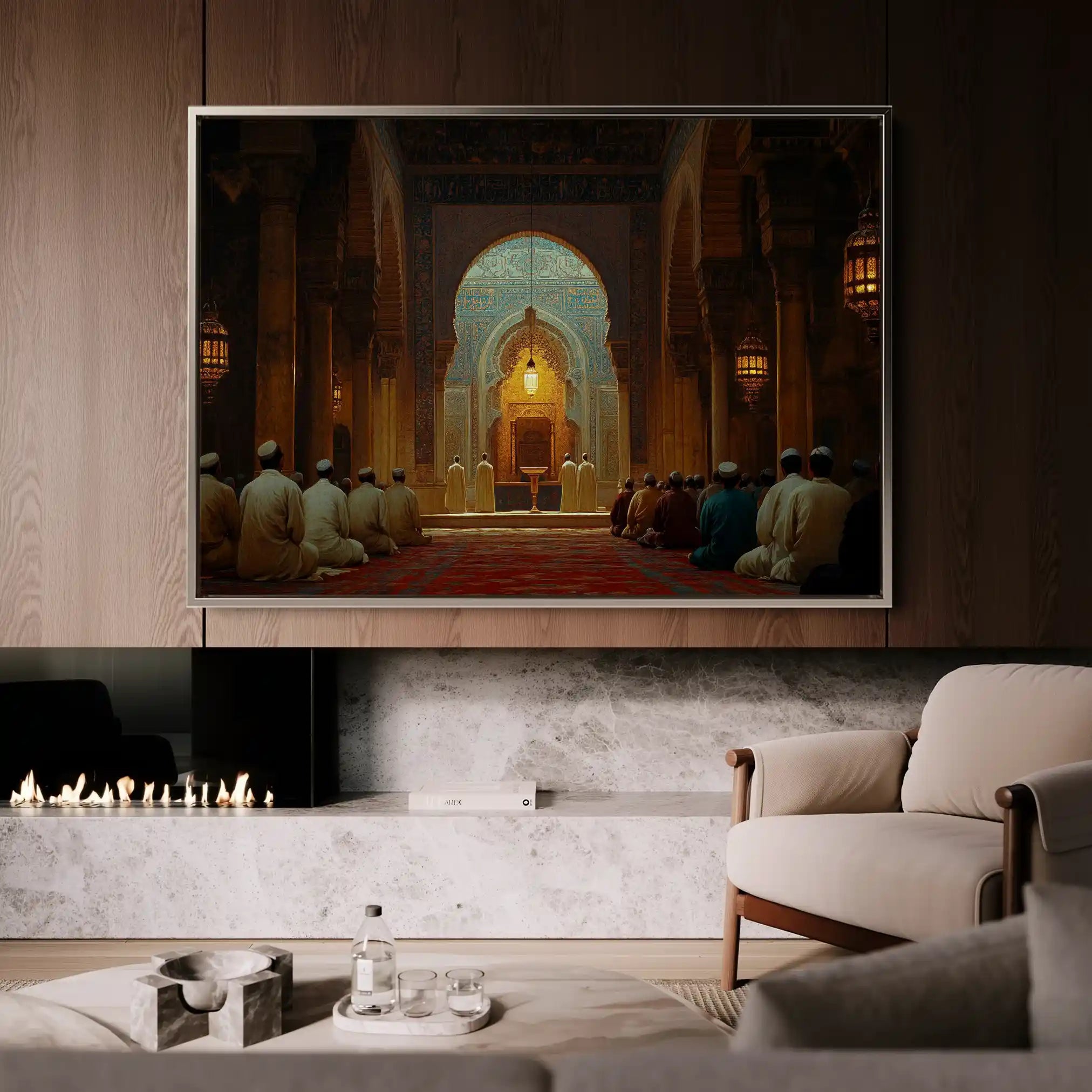 Orientalist 097 Canvas Art 60 x 40 cm / Black