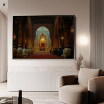 Orientalist 097 Canvas Art 60 x 40 cm / Black