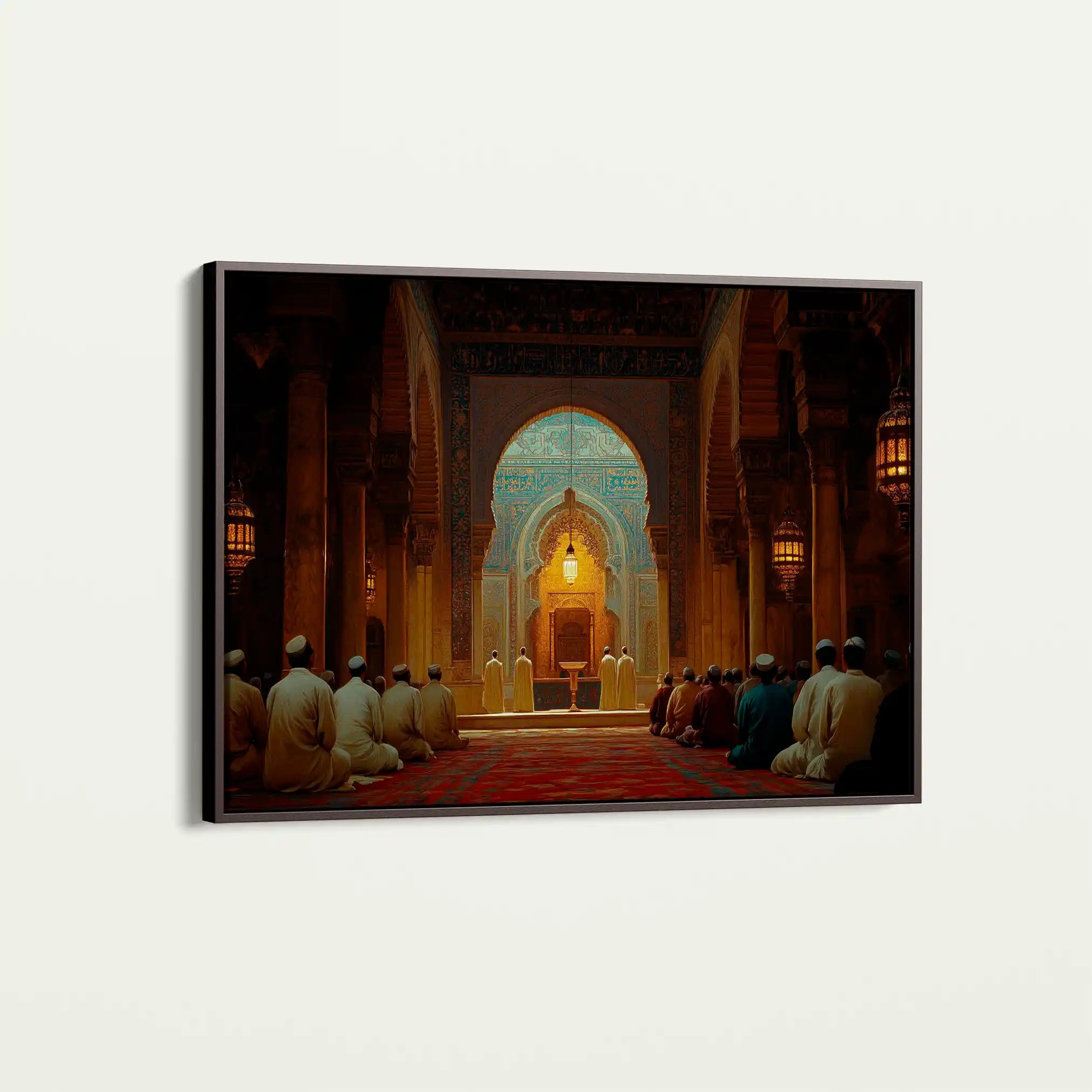Orientalist 097 Canvas Art 60 x 40 cm / Black