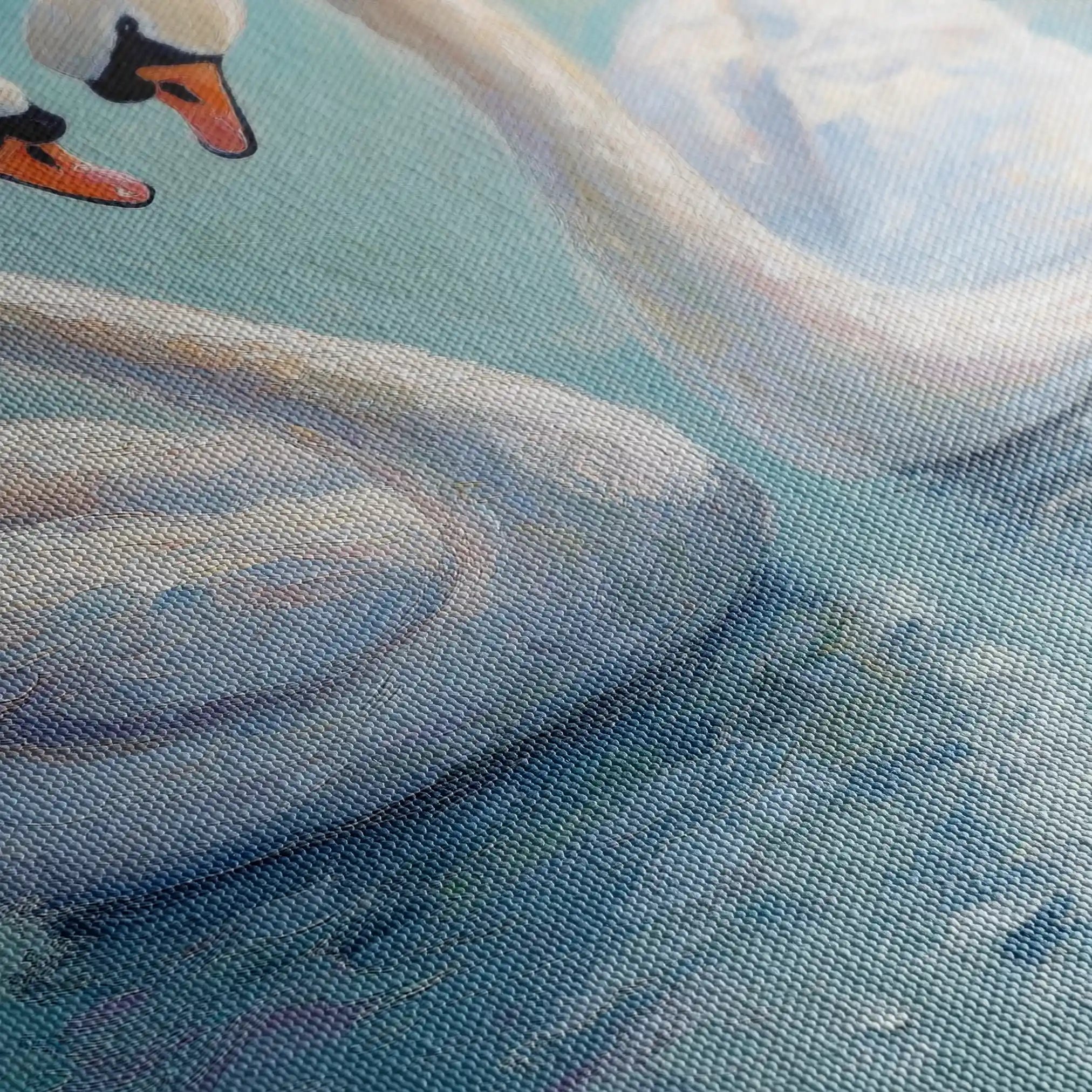 Animals 098 Canvas Art 60 x 40 cm / Black