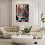 Orientalist 098 Canvas Art 60 x 40 cm / Black