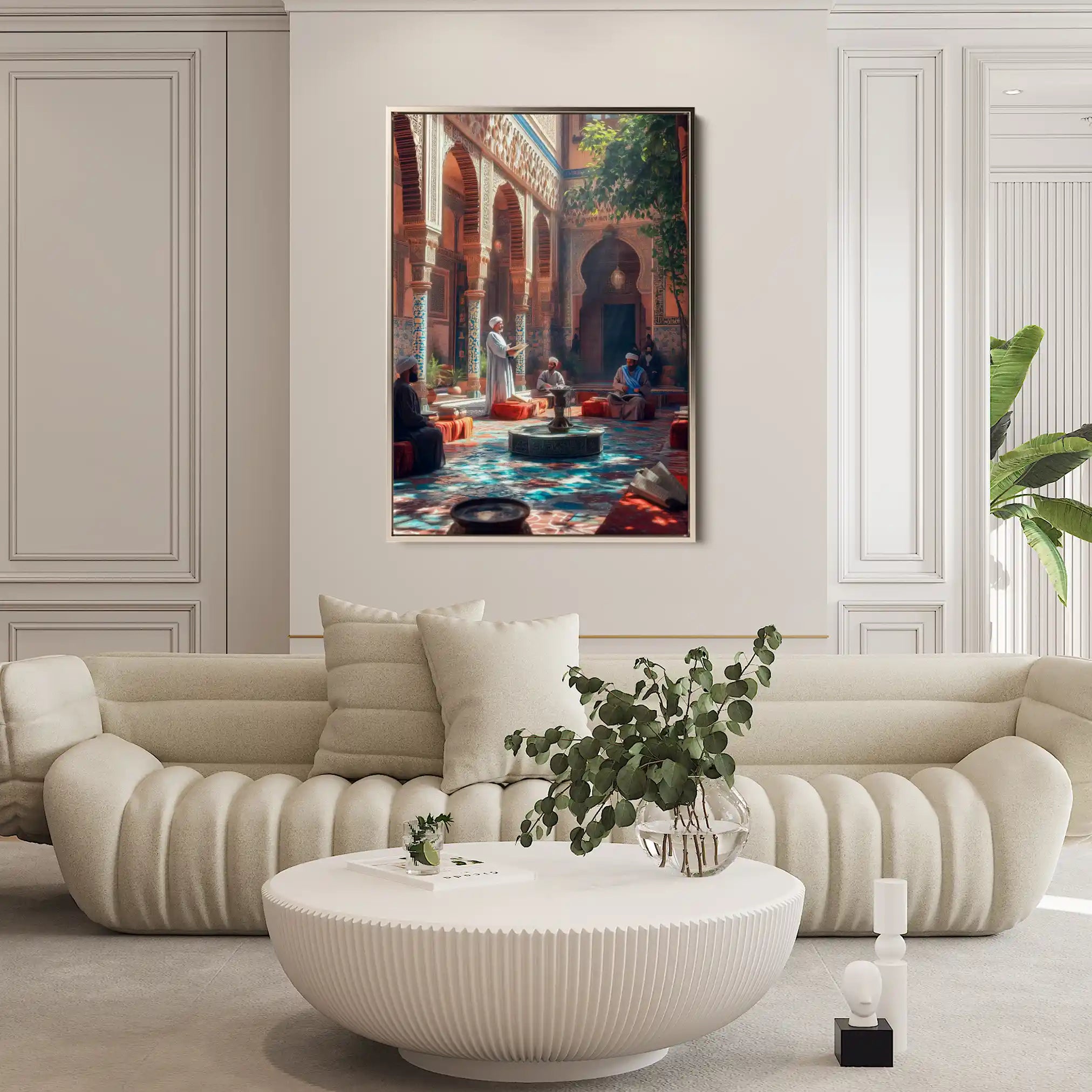 Orientalist 098 Canvas Art 60 x 40 cm / Black