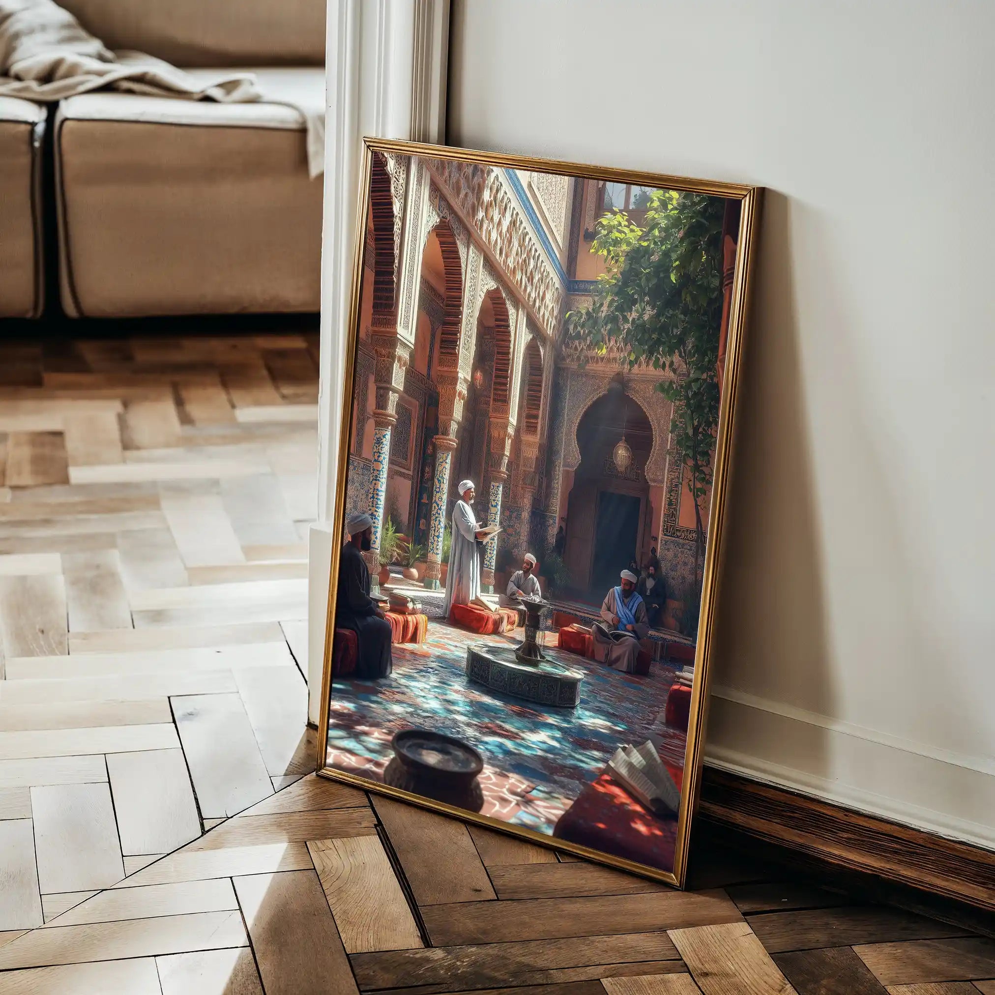 Orientalist 098 Canvas Art 60 x 40 cm / Black