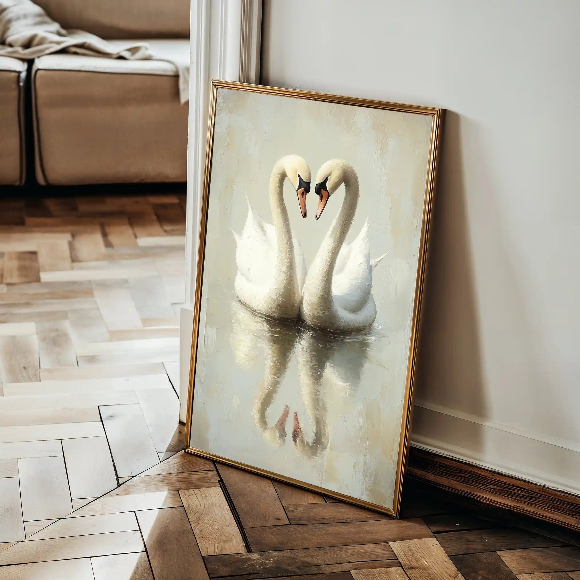 Animals 099 Canvas Art 60 x 40 cm / Black