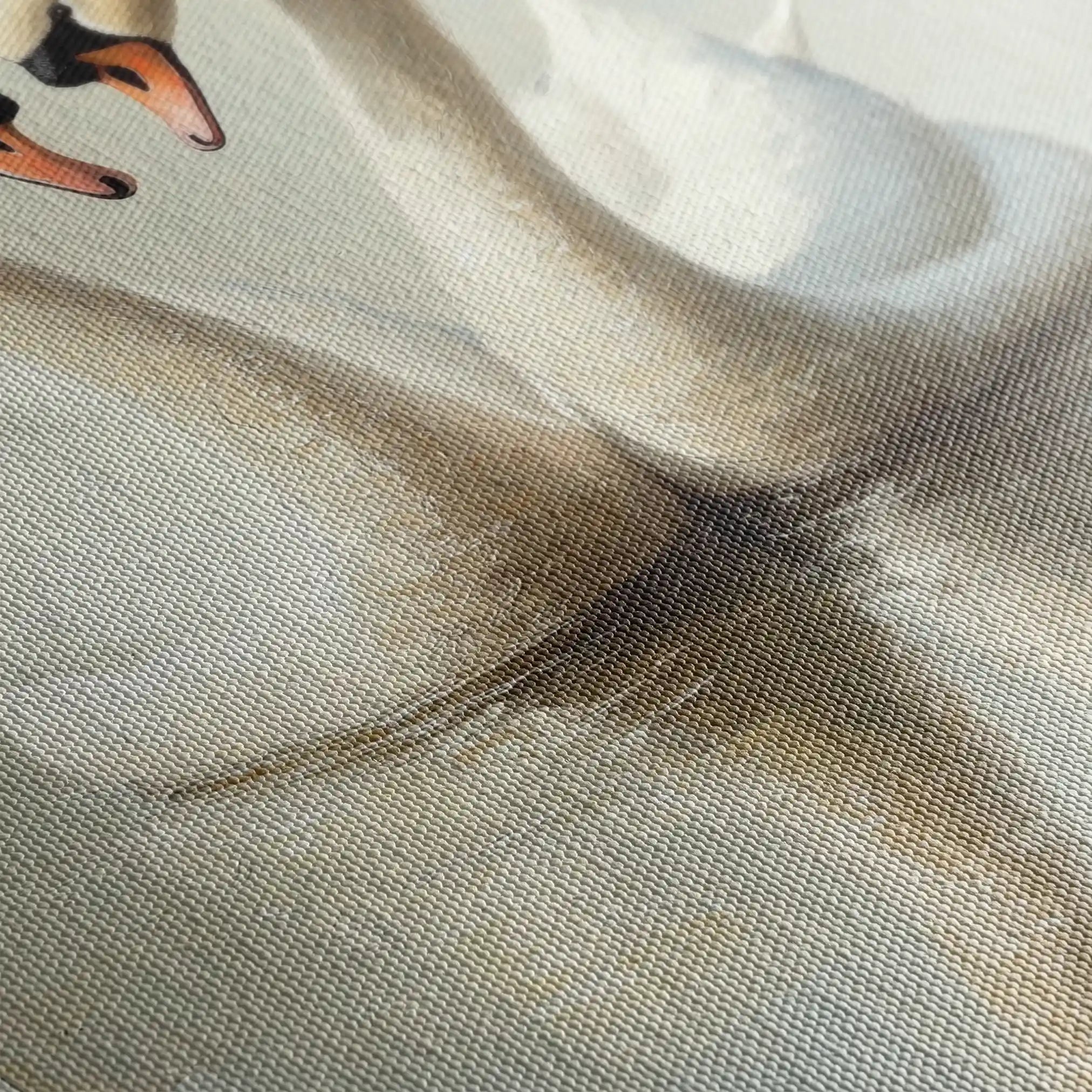 Animals 099 Canvas Art 60 x 40 cm / Black