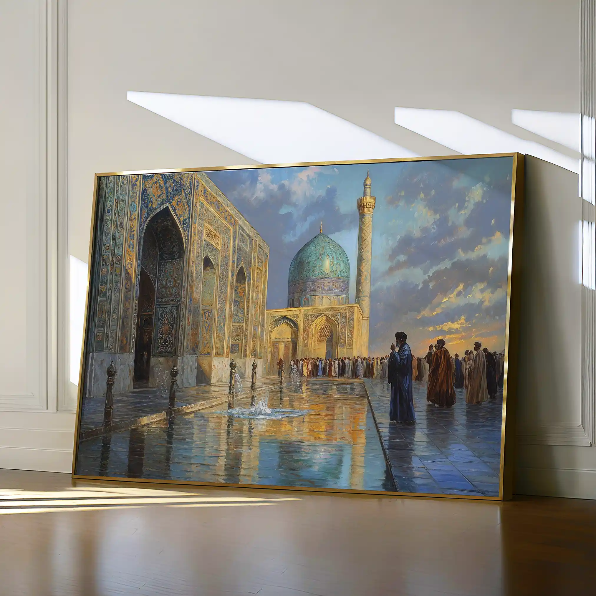 Orientalist 099 Canvas Art 60 x 40 cm / Black