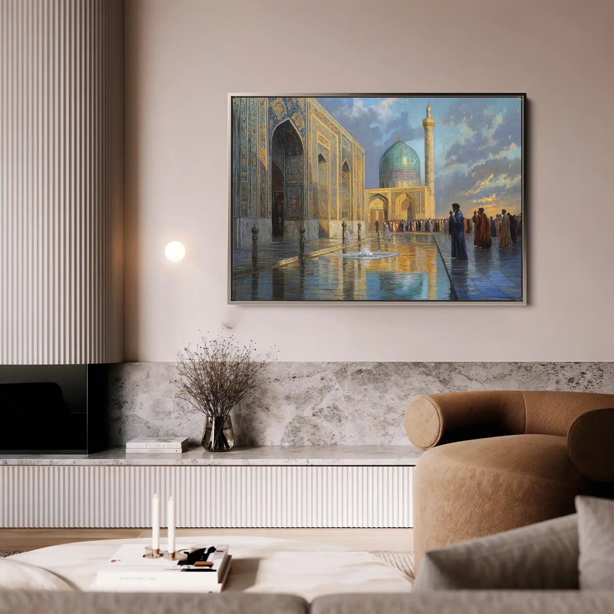 Orientalist 099 Canvas Art 60 x 40 cm / Black