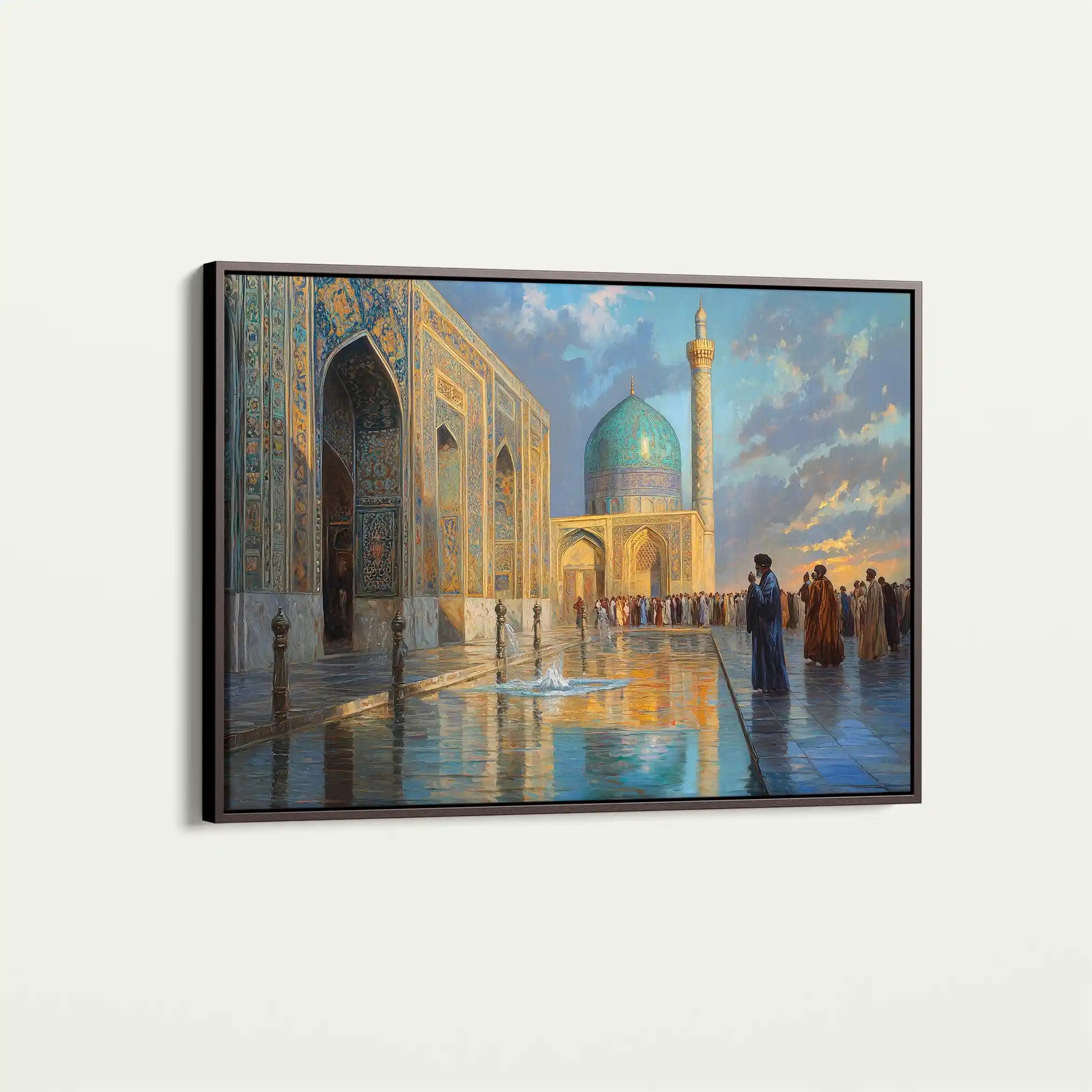 Orientalist 099 Canvas Art 60 x 40 cm / Black