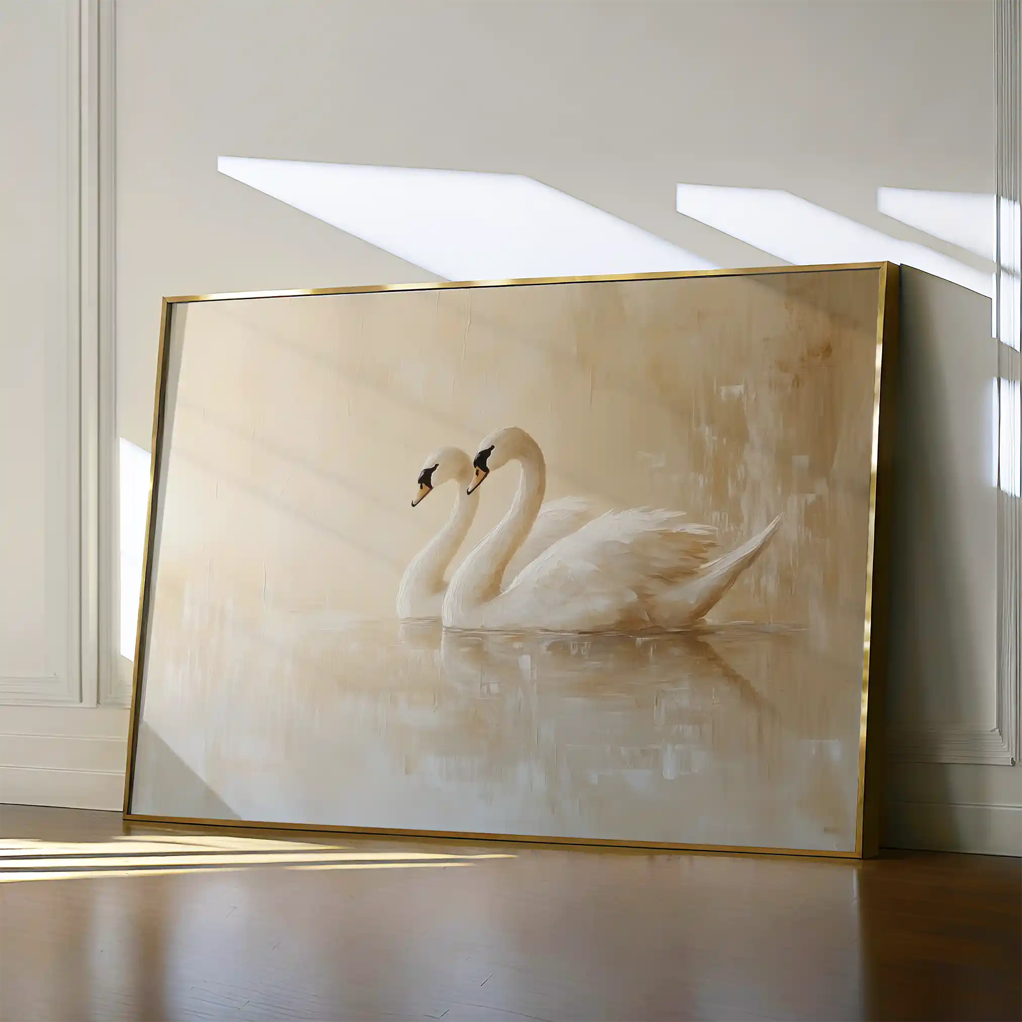 Animals 100 Canvas Art 60 x 40 cm / Black