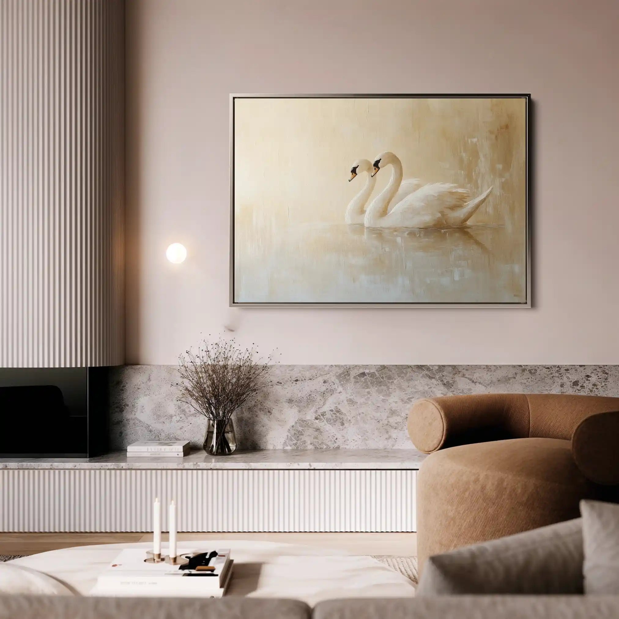 Animals 100 Canvas Art 60 x 40 cm / Black