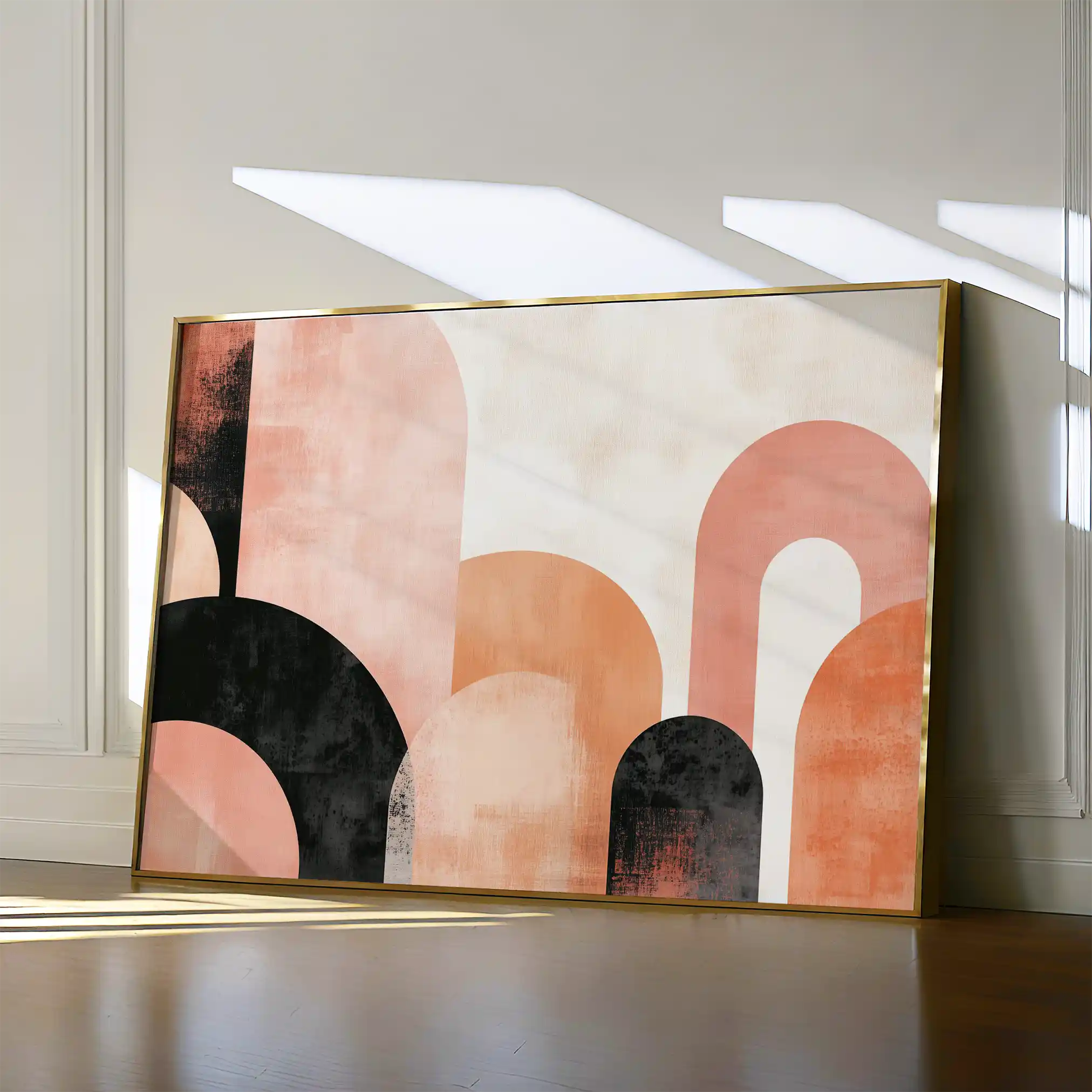 Boho 100 Canvas Art 60 x 40 cm / Black