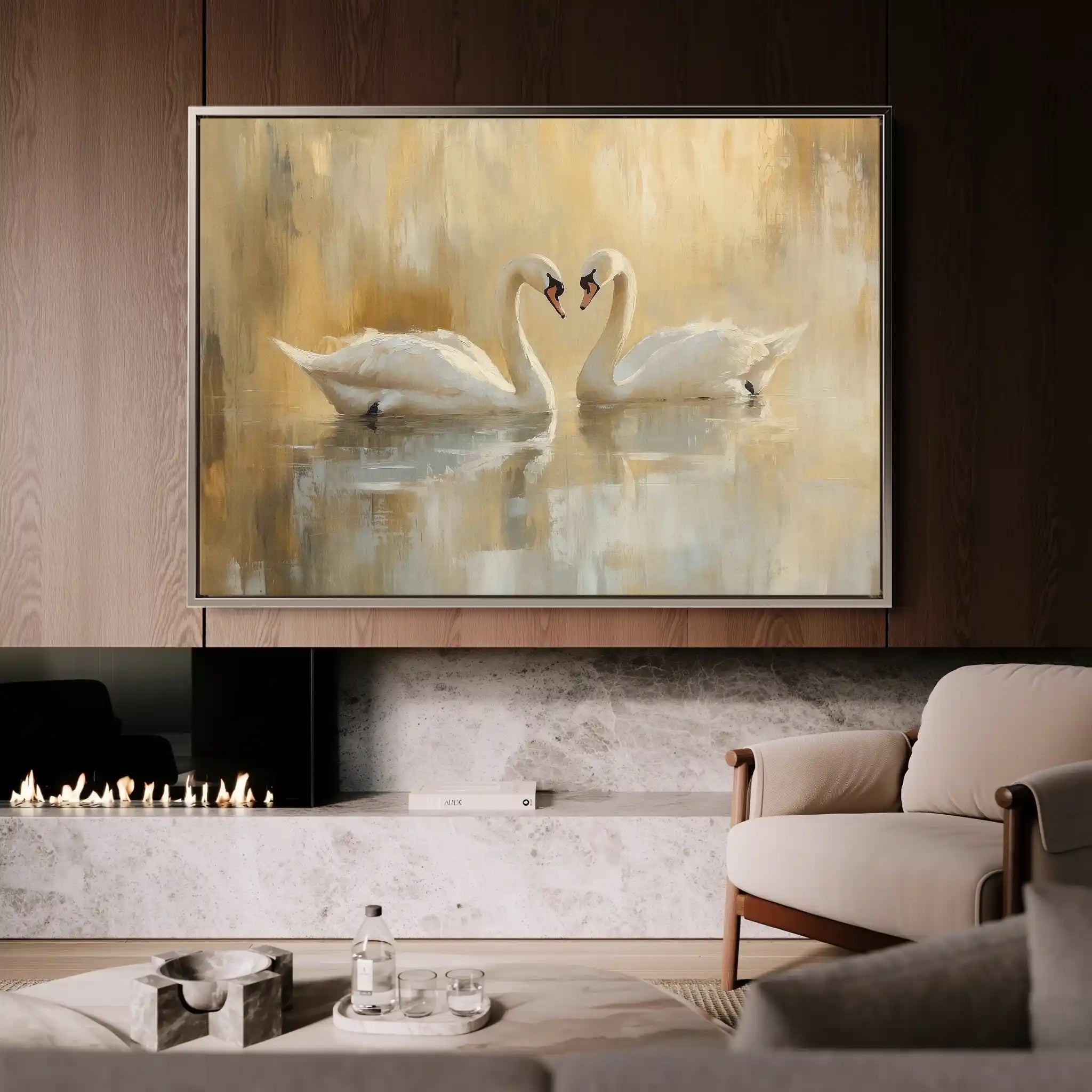 Animals 101 Canvas Art 60 x 40 cm / Black