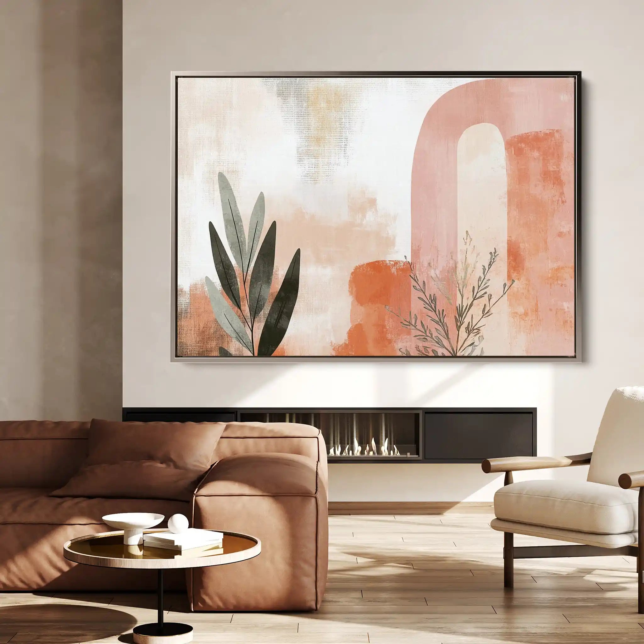 Boho 101 Canvas Art 60 x 40 cm / Black