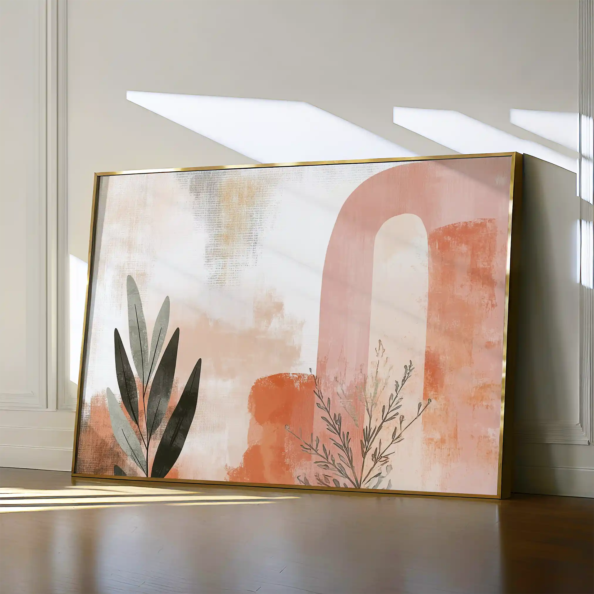 Boho 101 Canvas Art 60 x 40 cm / Black