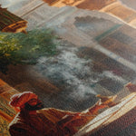 Orientalist 102 Canvas Art 60 x 40 cm / Black