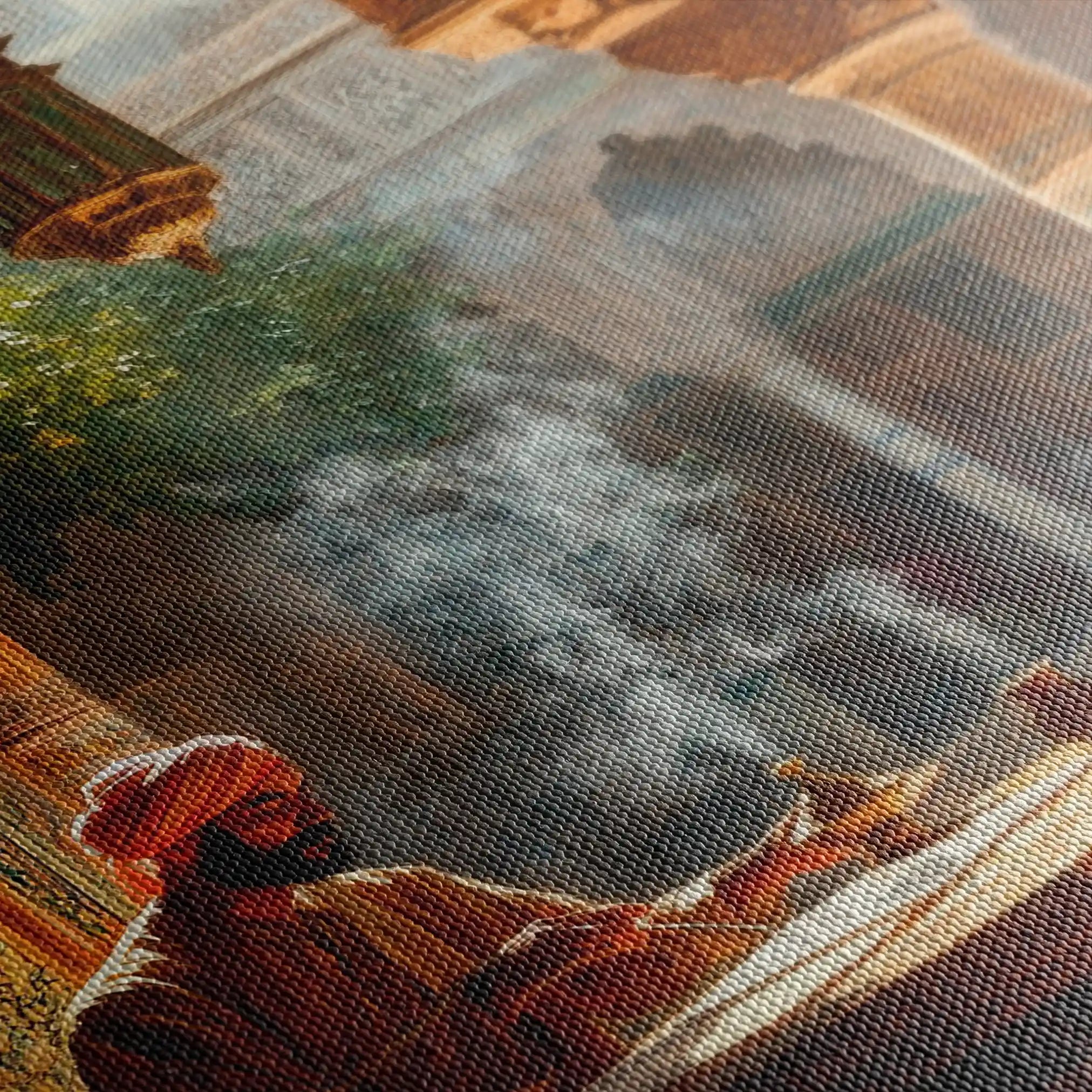 Orientalist 102 Canvas Art 60 x 40 cm / Black