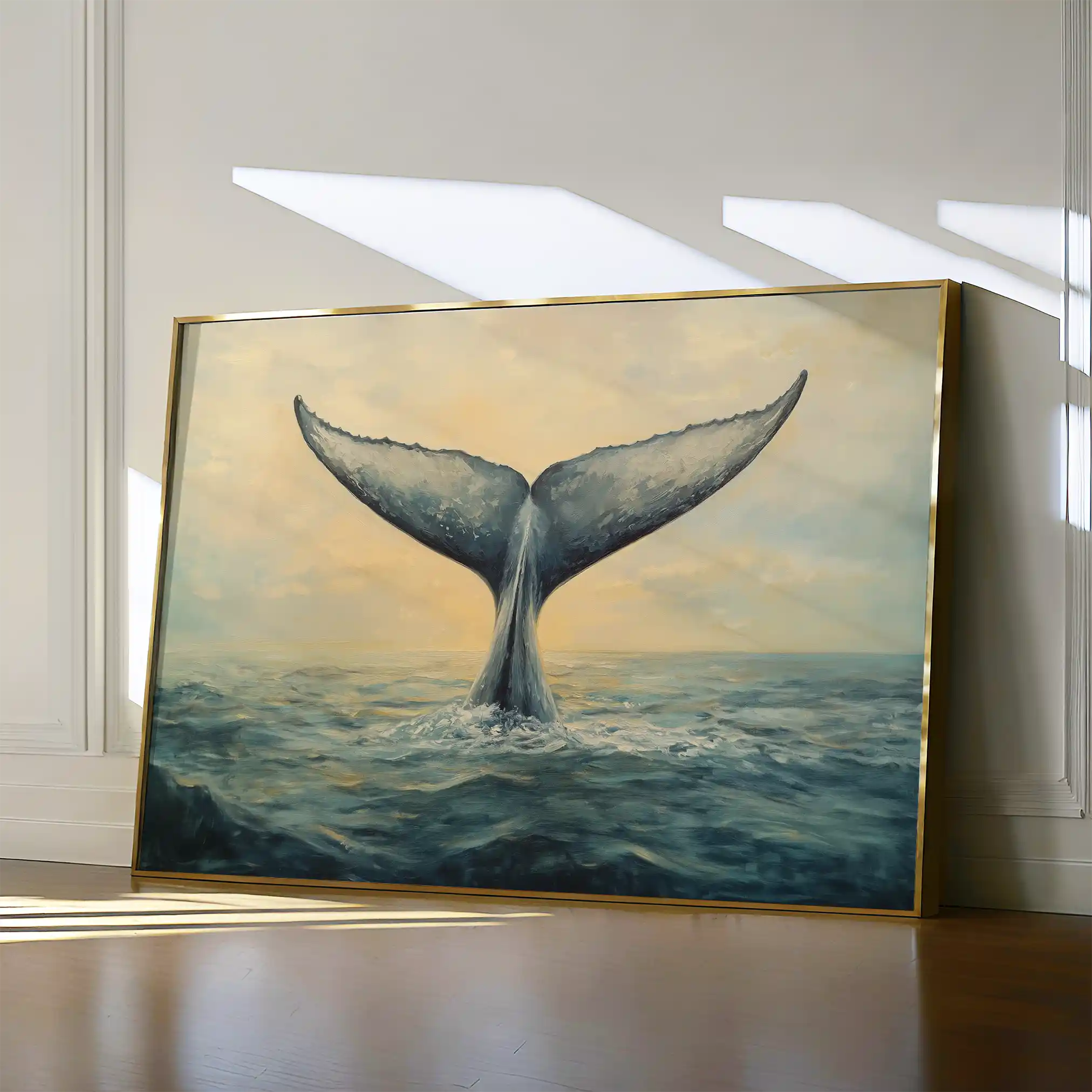 Animals 103 Canvas Art 60 x 40 cm / Black