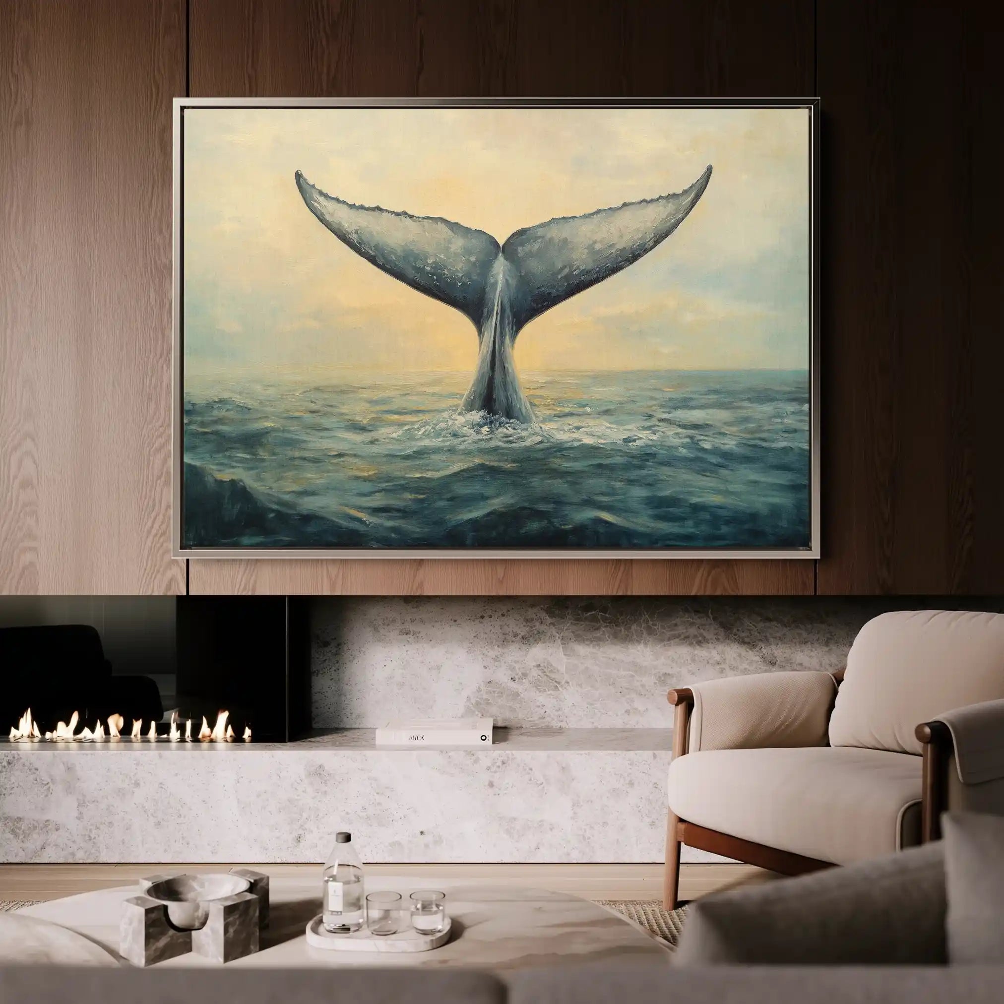 Animals 103 Canvas Art 60 x 40 cm / Black